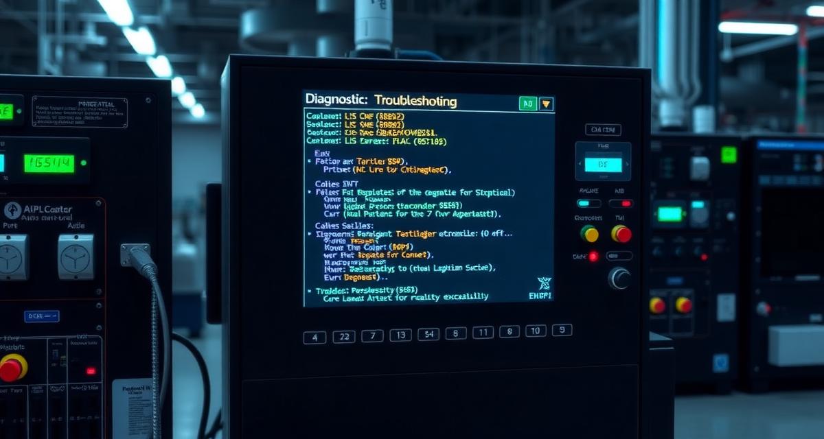 PLC diagnostic troubleshooting systematic 8-step guide industrial — PLC Diagnostics