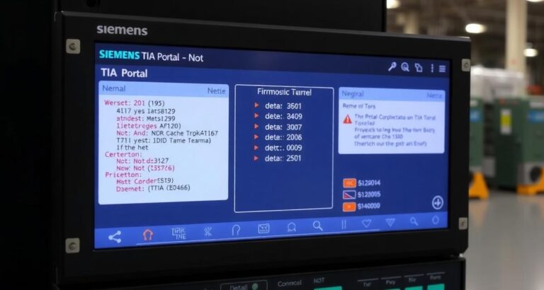 Siemens TIA Portal firmware version not compatible fix 2025 2026 — PLC Diagnostics
