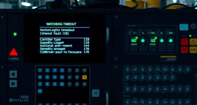ControlLogix watchdog timeout fault type 4 code 42 fix Studio 5000 — PLC Diagnostics