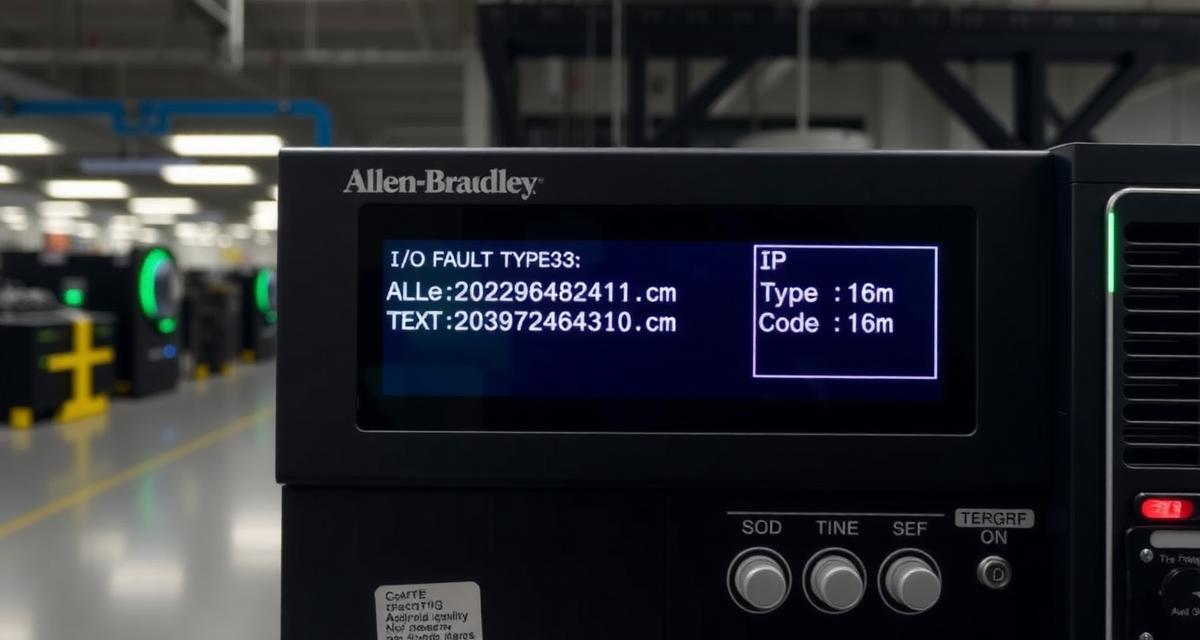 Allen-Bradley I/O fault type 3 code 16 module connection failed fix — PLC Diagnostics