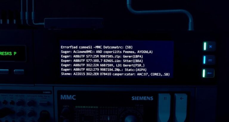 Siemens S7-300 MMC memory card corruption recovery fix — PLC Diagnostics