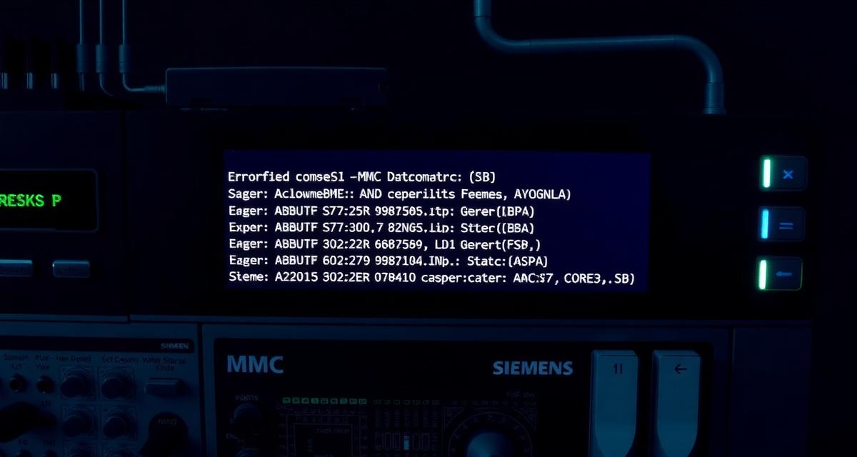 Siemens S7-300 MMC memory card corruption recovery fix — PLC Diagnostics