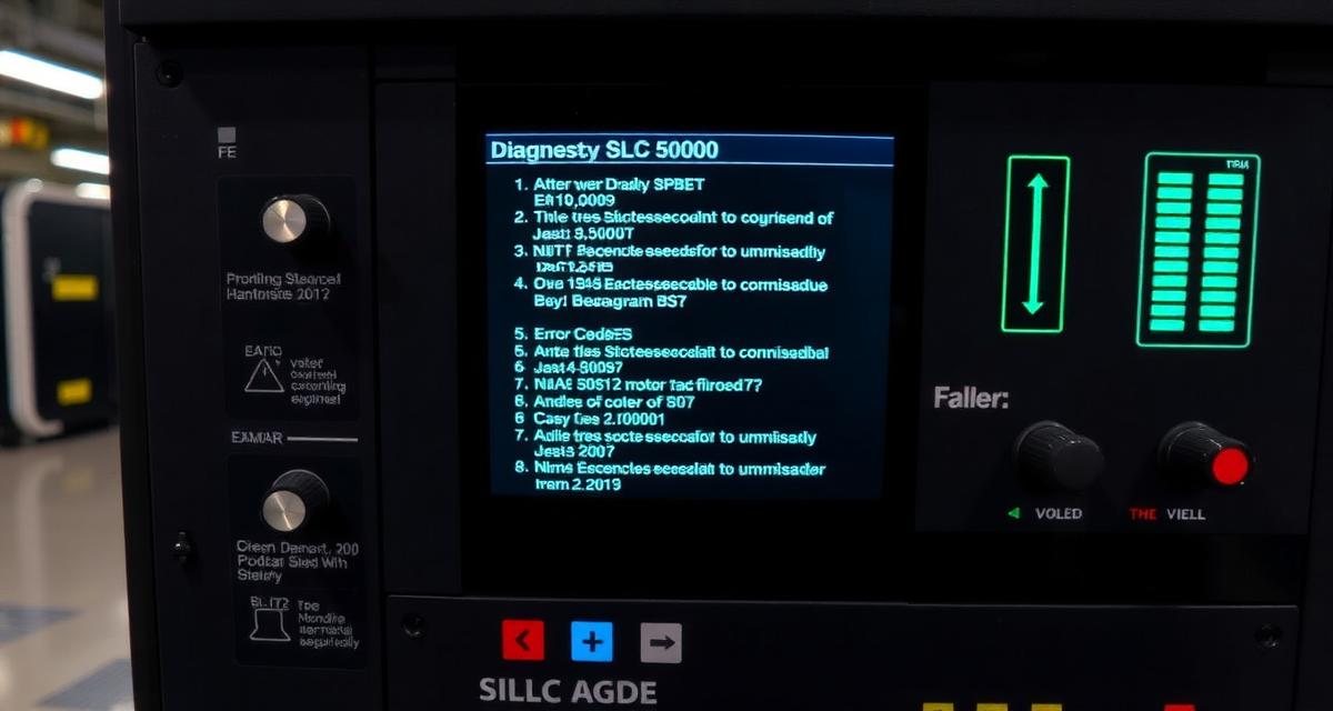 Allen-Bradley SLC 500 error codes fault file S:1 diagnosis RSLogix 500 — PLC Diagnostics
